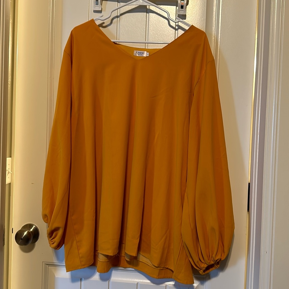 Mustard Professional Blouse